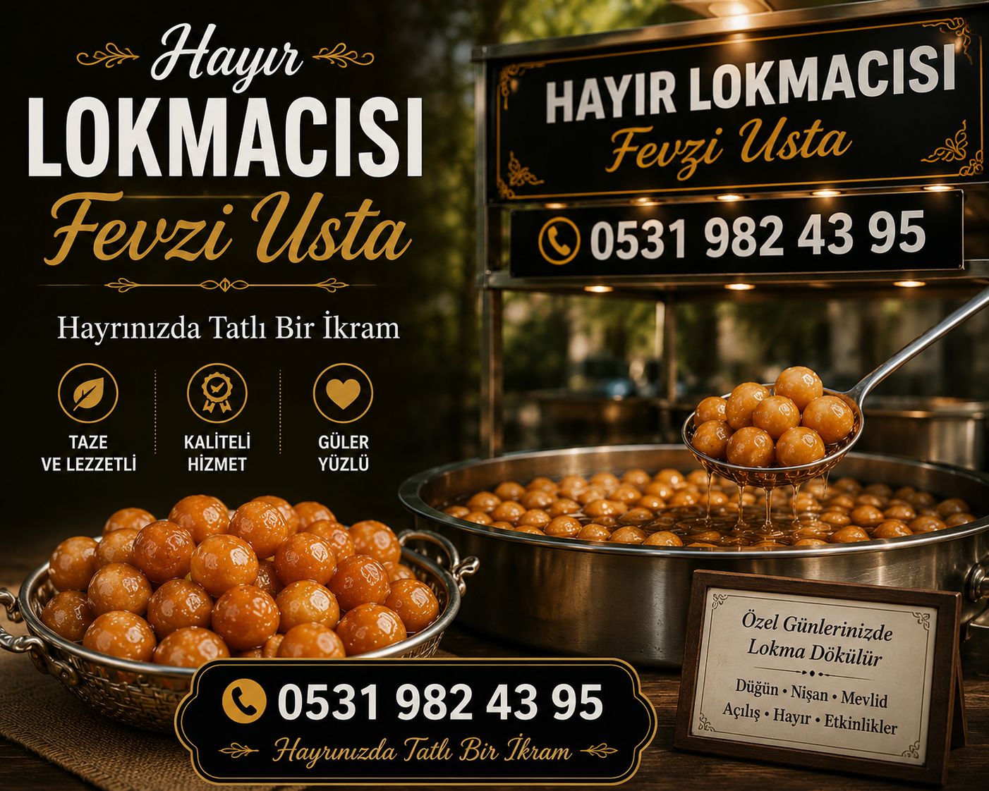 Şerbetli Lokmalarımız